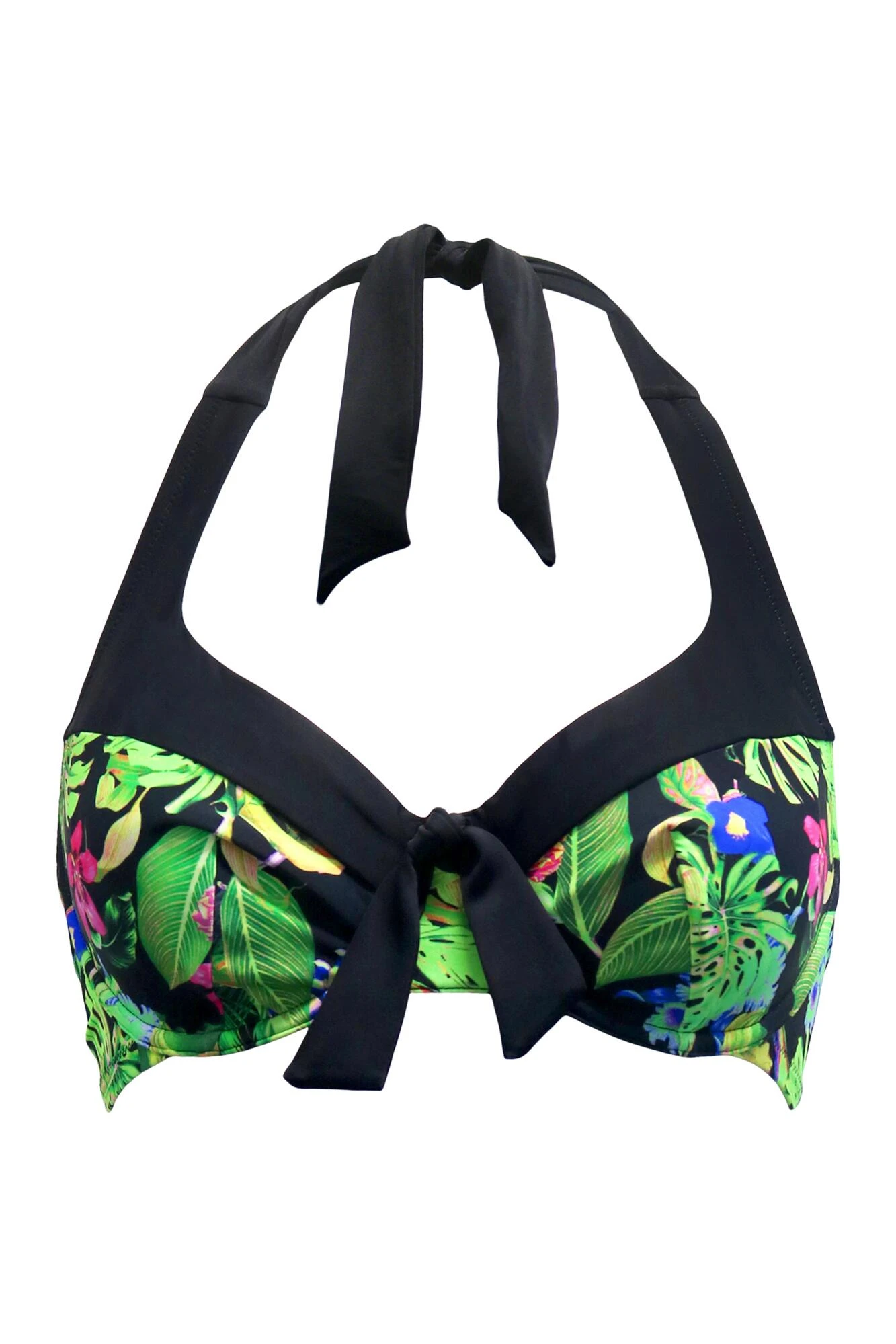 St Lucia Halter Underwired Non-Padded Top - Tropical 7 St Lucia Halter Underwired Non-Padded Top - Tropical - Image 5