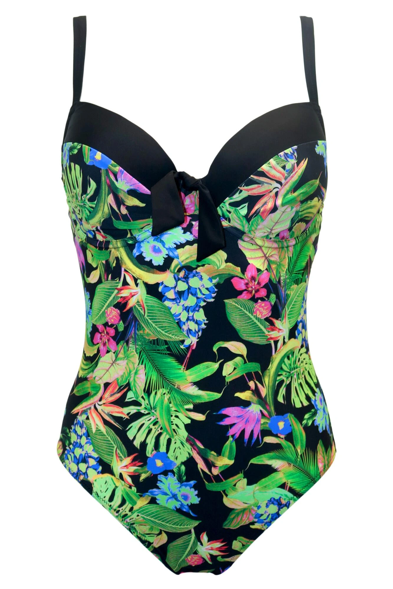 St Lucia Padded Underwired Swimsuit - Tropical 10 St Lucia Padded Underwired Swimsuit - Tropical - Image 8