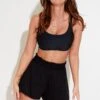 Jersey Beach Shorts - Black -Sultry Curve 314173 20230412101400