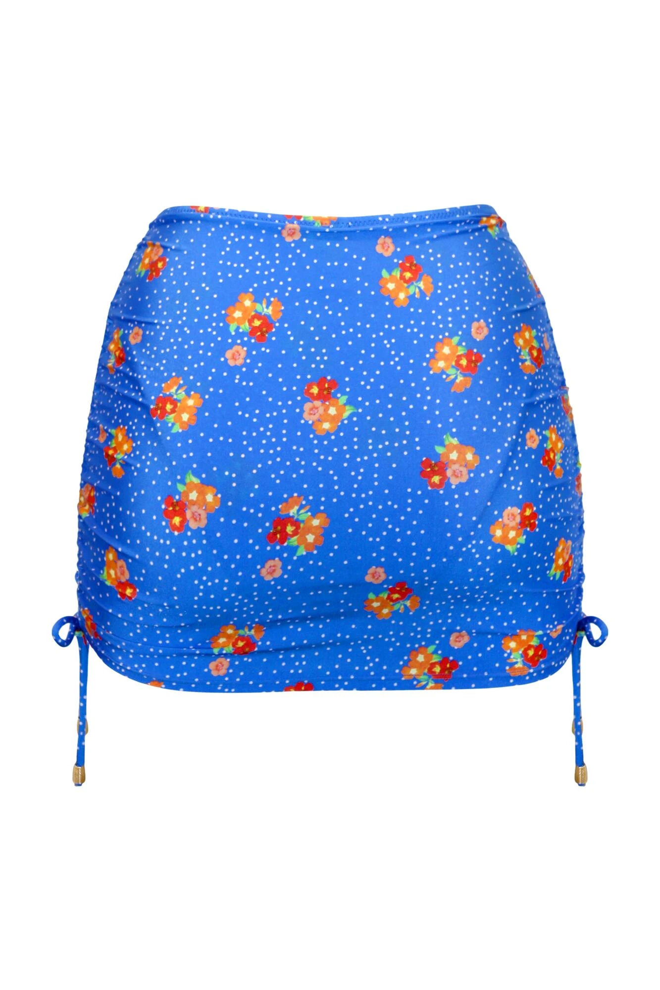 Santa Cruz Adjustable Side Skirted Brief - Blue Floral 11 Santa Cruz Adjustable Side Skirted Brief - Blue Floral - Image 9