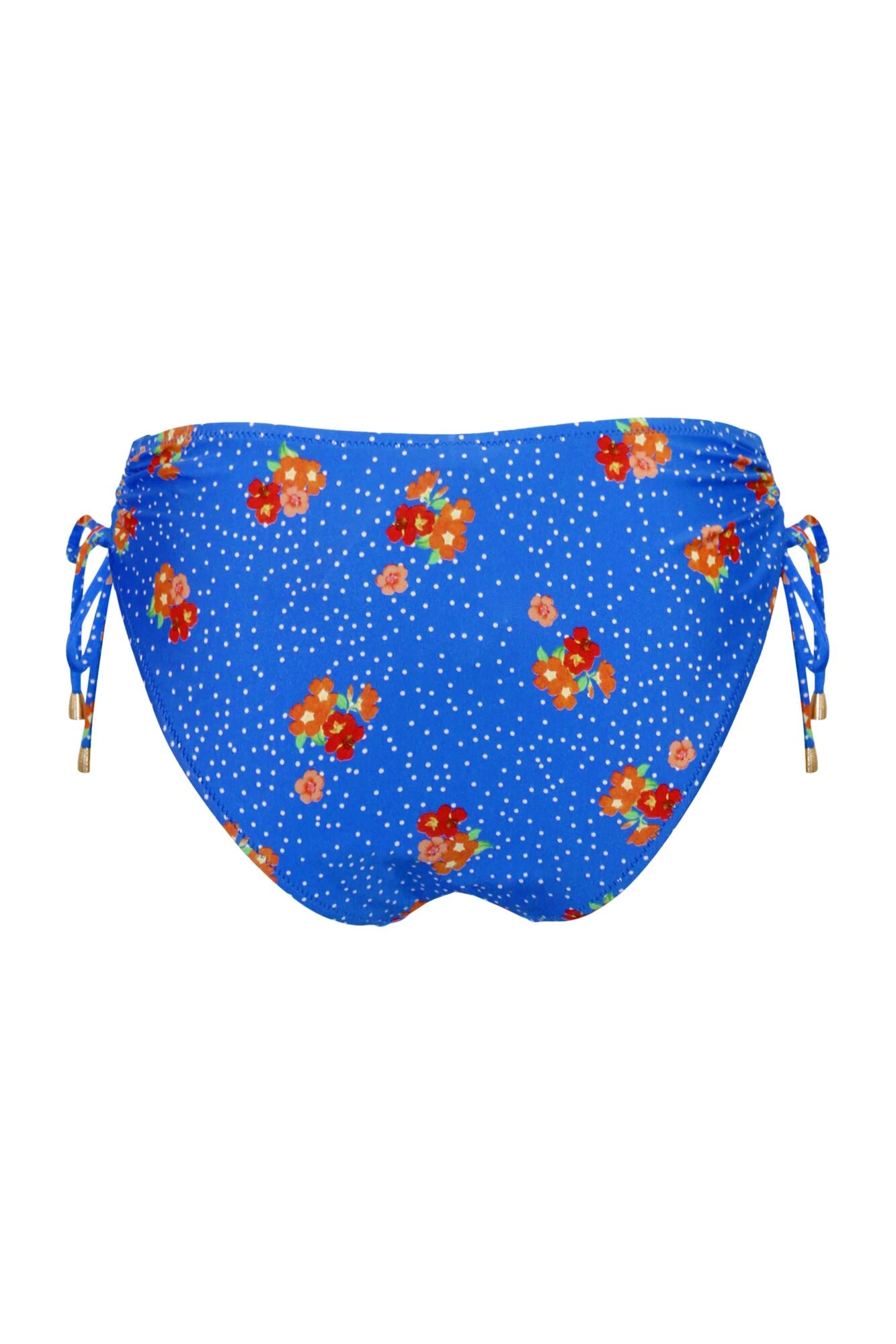 Santa Cruz High Leg Adjustable Side Brief - Blue Floral 9 Santa Cruz High Leg Adjustable Side Brief - Blue Floral - Image 7
