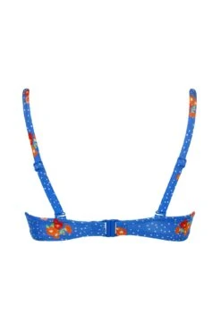 Santa Cruz Underwired Non Padded Adjustable Top - Blue Floral -Sultry Curve 314866 20230607120400