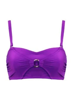 Samoa Strapless Bandeau Underwired Top - Purple 16 Samoa Strapless Bandeau Underwired Top - Purple -Sultry Curve 315018 20230530102800