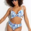 Amalfi Fold Over Brief - White/Blue 2 Amalfi Fold Over Brief - White/Blue -Sultry Curve 315054 20230425133100