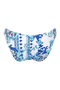 Amalfi V-Shape Brief - White/Blue -Sultry Curve 315068 20230425134100