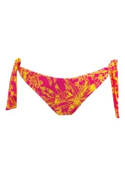 Freedom High Leg Tie Side Brief - Pink/Yellow 12 Freedom High Leg Tie Side Brief - Pink/Yellow -Sultry Curve 315160 20230526132400