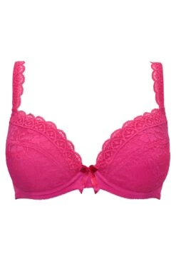 Rebel Plunge Brazilian Set - Hot Pink -Sultry Curve 315836 20230510155300