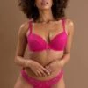 Rebel Plunge Brazilian Set - Hot Pink -Sultry Curve 315841 20230510155100