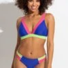 Palm Springs Colour Block Tab Brief - Ultramarine/Pink/Citrus -Sultry Curve 316177 20230516093500