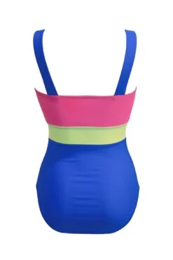 Palm Springs Colour Block Tummy Control Swimsuit - Ultramarine/Pink/Citrus 13 Palm Springs Colour Block Tummy Control Swimsuit - Ultramarine/Pink/Citrus -Sultry Curve 316183 20230516093500