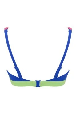 Palm Springs Colour Block Non-Wired Top - Ultramarine/Pink/Citrus 11 Palm Springs Colour Block Non-Wired Top - Ultramarine/Pink/Citrus -Sultry Curve 316192 20230516093500