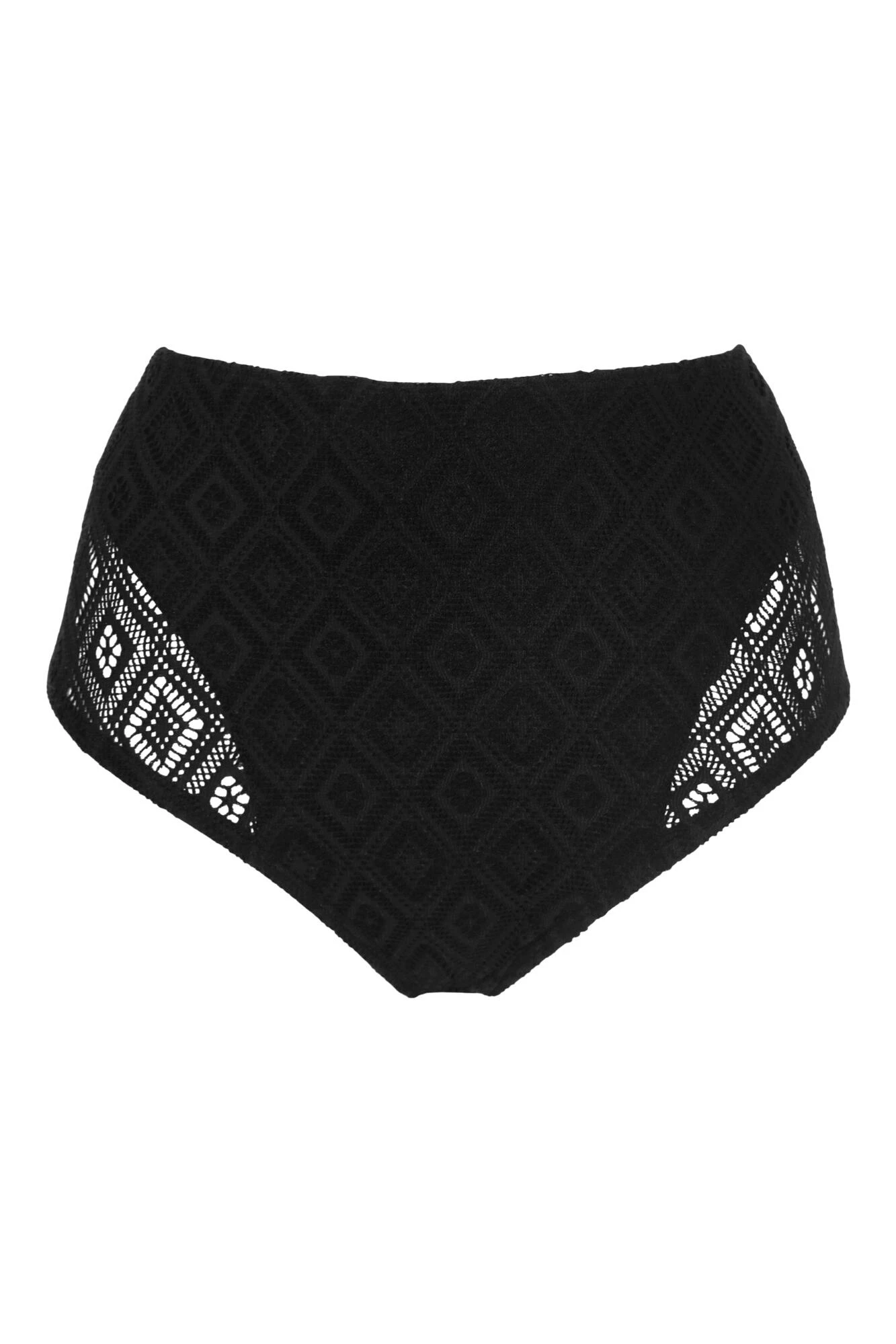Summer Breeze High-Waist Brief - Black 6 Summer Breeze High-Waist Brief - Black - Image 4