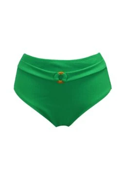Cali Recycled High Waist Belted Control Brief - Green 12 Cali Recycled High Waist Belted Control Brief - Green -Sultry Curve 316263 20230530091300
