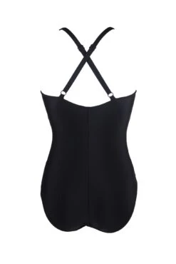 Energy Chlorine Resistant Recycled V Neck Linear Swimsuit - Black/Lime 11 Energy Chlorine Resistant Recycled V Neck Linear Swimsuit - Black/Lime -Sultry Curve 316433 20230519153700