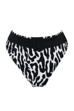 Glamazon Belted High-Waist Tummy Control Brief - Black/White 14 Glamazon Belted High-Waist Tummy Control Brief - Black/White -Sultry Curve 316773 20230530091800