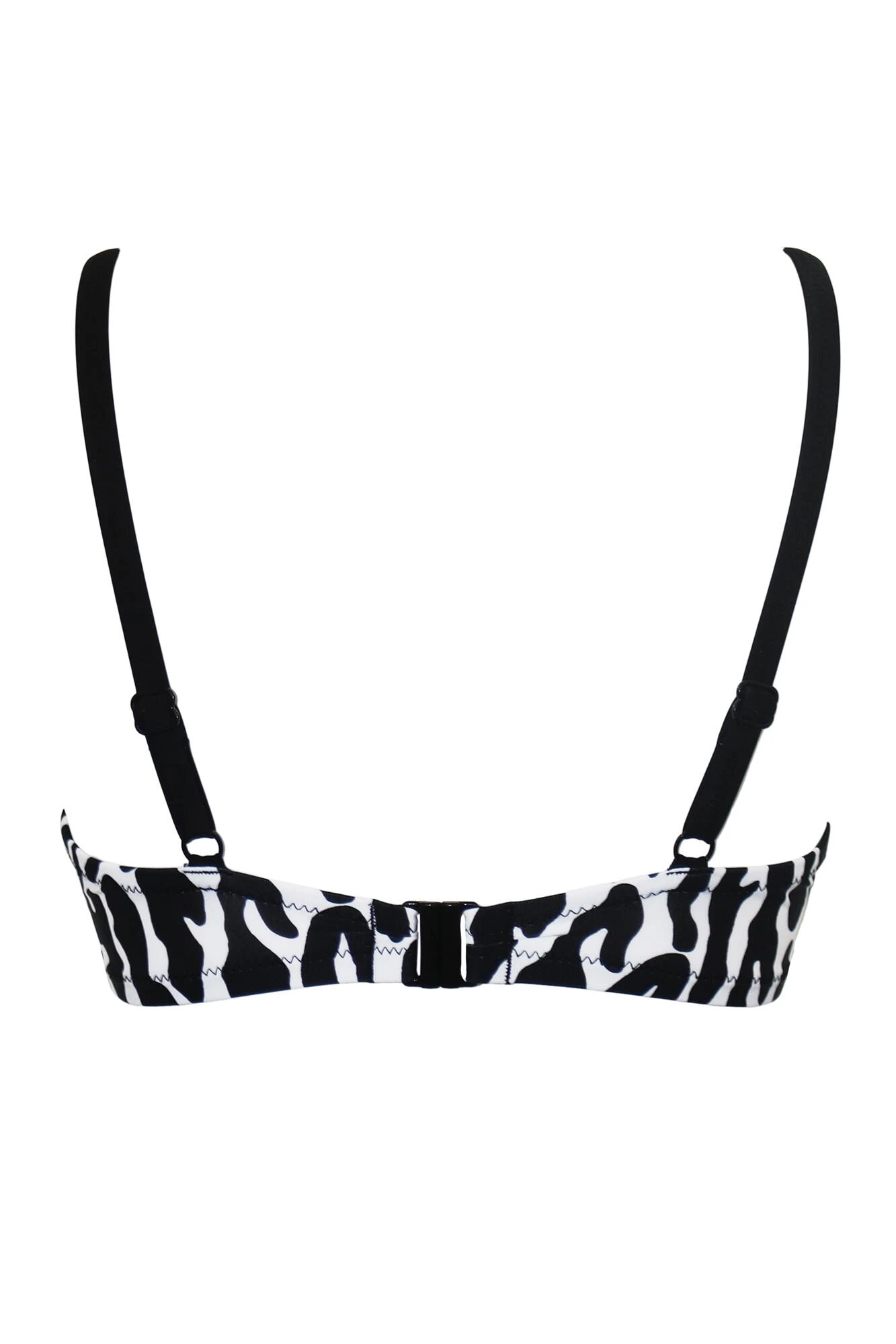 Glamazon Non-Padded Underwired Top - Black/White 8 Glamazon Non-Padded Underwired Top - Black/White - Image 6