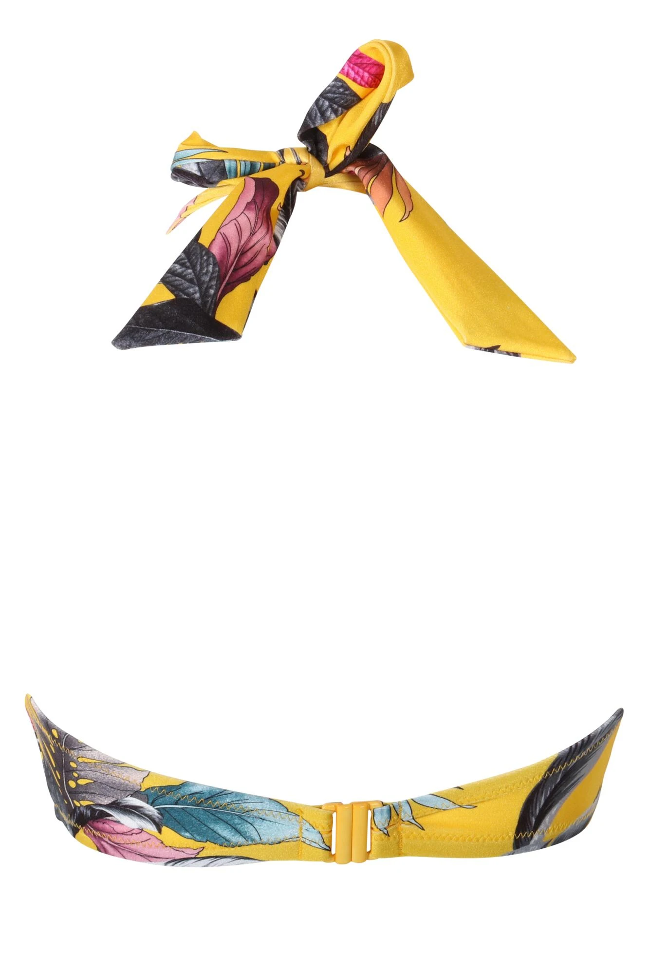 Paradiso Triangle Hidden Underwired Top - Yellow 8 Paradiso Triangle Hidden Underwired Top - Yellow - Image 6