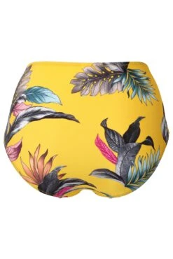 Paradiso Belted High Waisted Control Brief - Yellow -Sultry Curve 316895 20230530101100