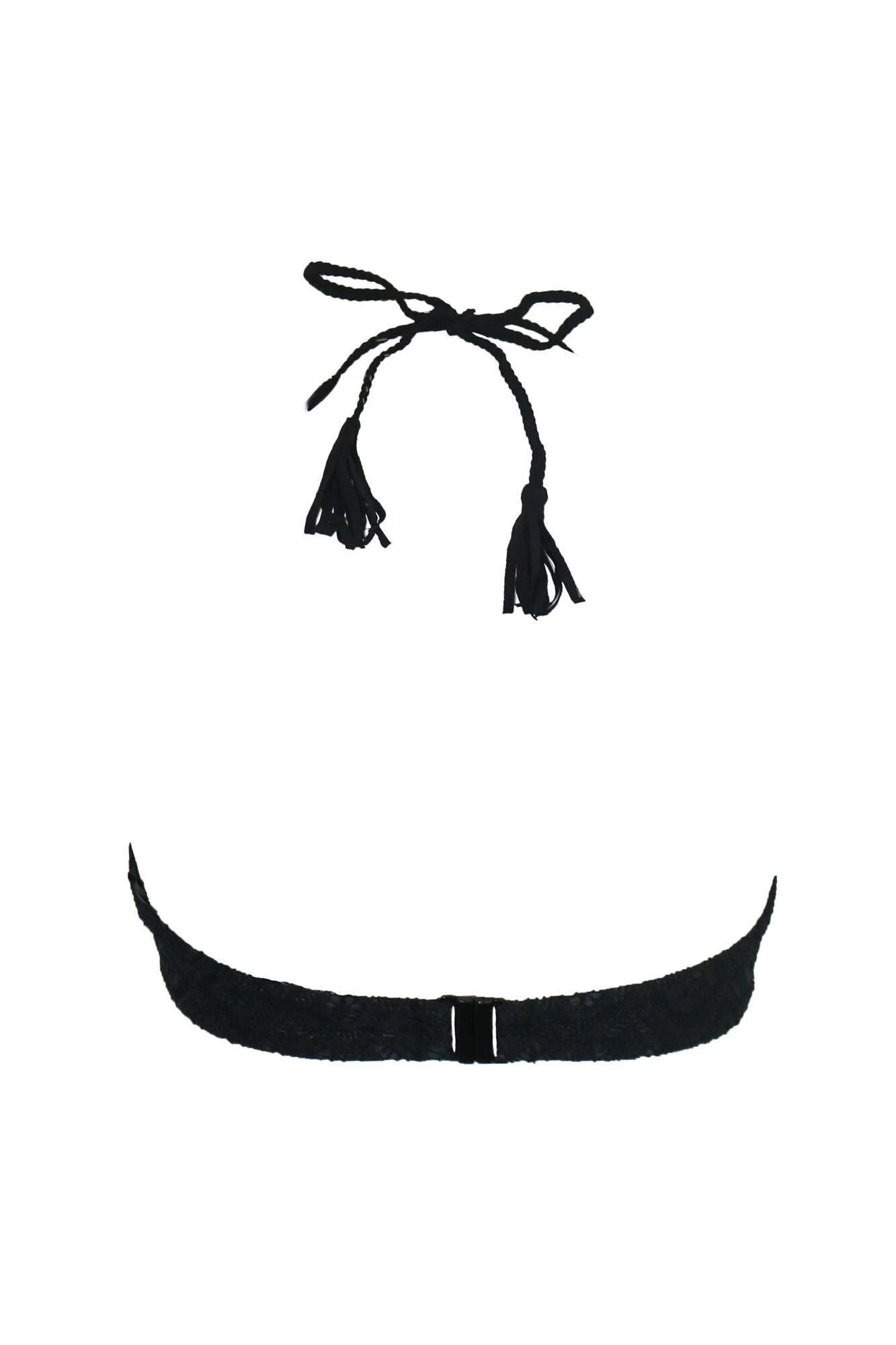 Summer Breeze Underwired Lightly Padded Halter Top - Black 9 Summer Breeze Underwired Lightly Padded Halter Top - Black - Image 7