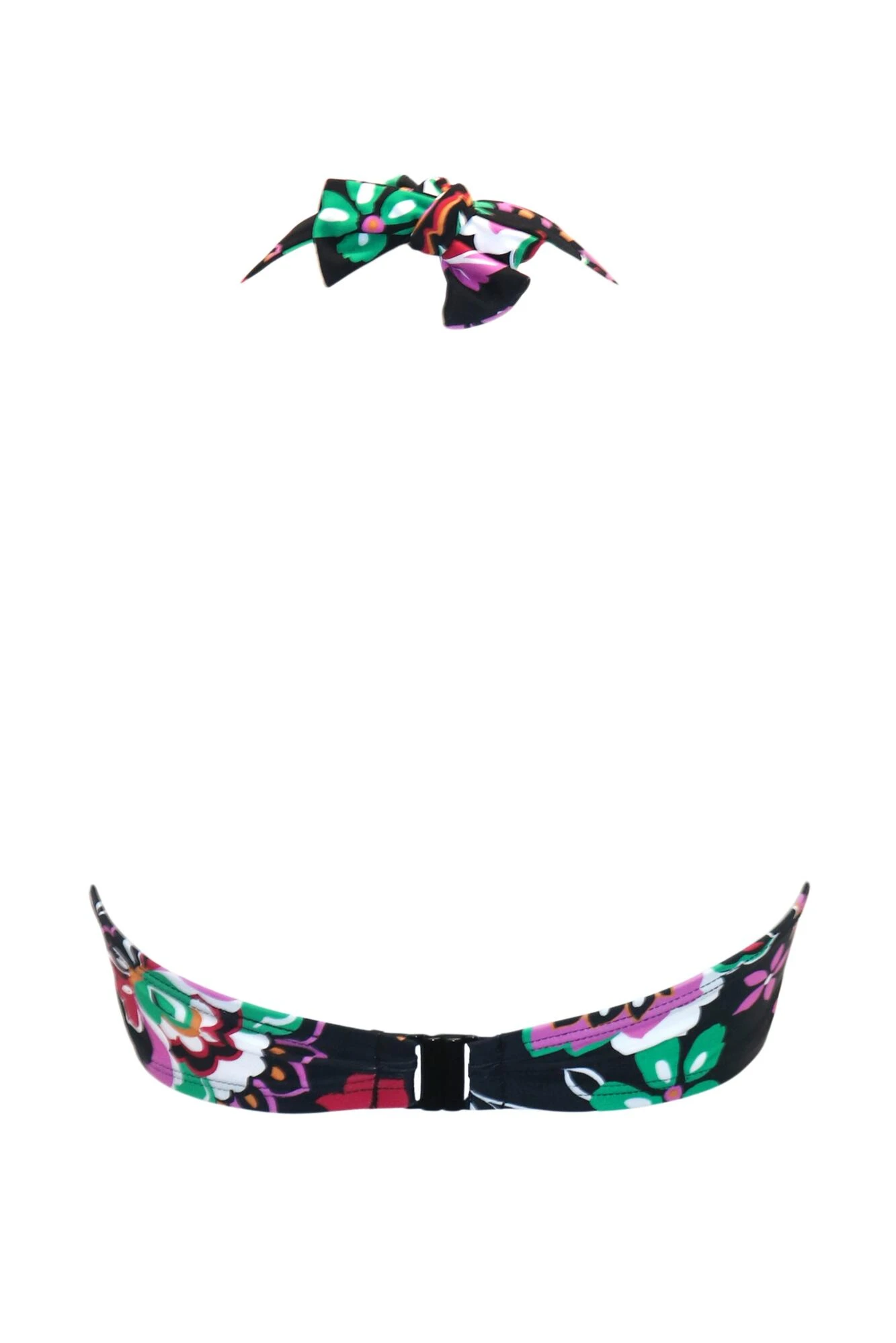 Sunshine Underwired Halter Top - Black Multi 8 Sunshine Underwired Halter Top - Black Multi - Image 6