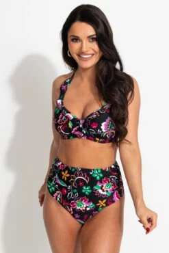 Sunshine High-Waist Tummy Control Brief - Black Multi 10 Sunshine High-Waist Tummy Control Brief - Black Multi -Sultry Curve 317442 20230612164500