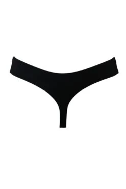 Space High-Leg Bikini Thong - Black -Sultry Curve 317444 20230606112700