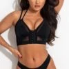Space High-Leg Bikini Thong - Black -Sultry Curve 317446 20230606112700