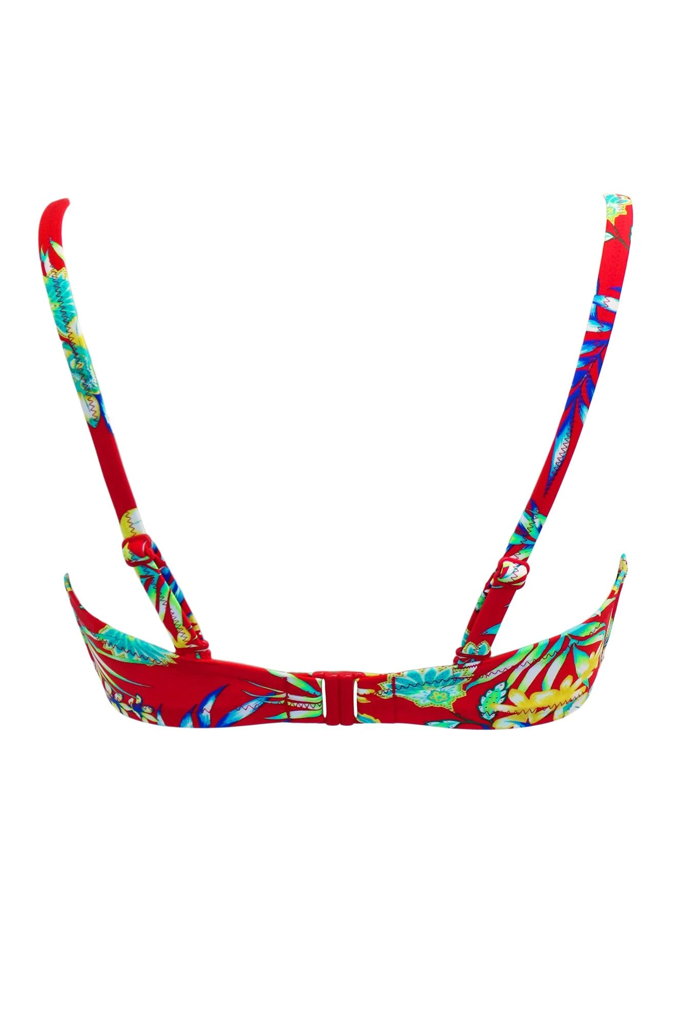 Heatwave Strapless Lightly Padded Top - Red Floral 11 Heatwave Strapless Lightly Padded Top - Red Floral - Image 9