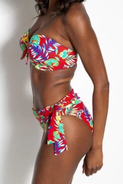 Heatwave Strapless Lightly Padded Top - Red Floral 13 Heatwave Strapless Lightly Padded Top - Red Floral -Sultry Curve 317497 20230814123400