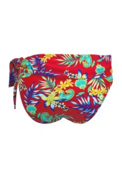 Heatwave Fold Over Tie Brief - Red Floral -Sultry Curve 317742 20230606112800
