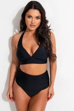 Space Tummy Control High Waist Brief - Black -Sultry Curve 318054 20230608150000