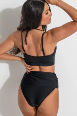 Space Tummy Control High Waist Brief - Black -Sultry Curve 318056 20230608150000