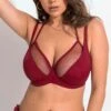 Glamazon Underwired Double Strap Top - Red 1 Glamazon Underwired Double Strap Top - Red -Sultry Curve 318479 20230616124800
