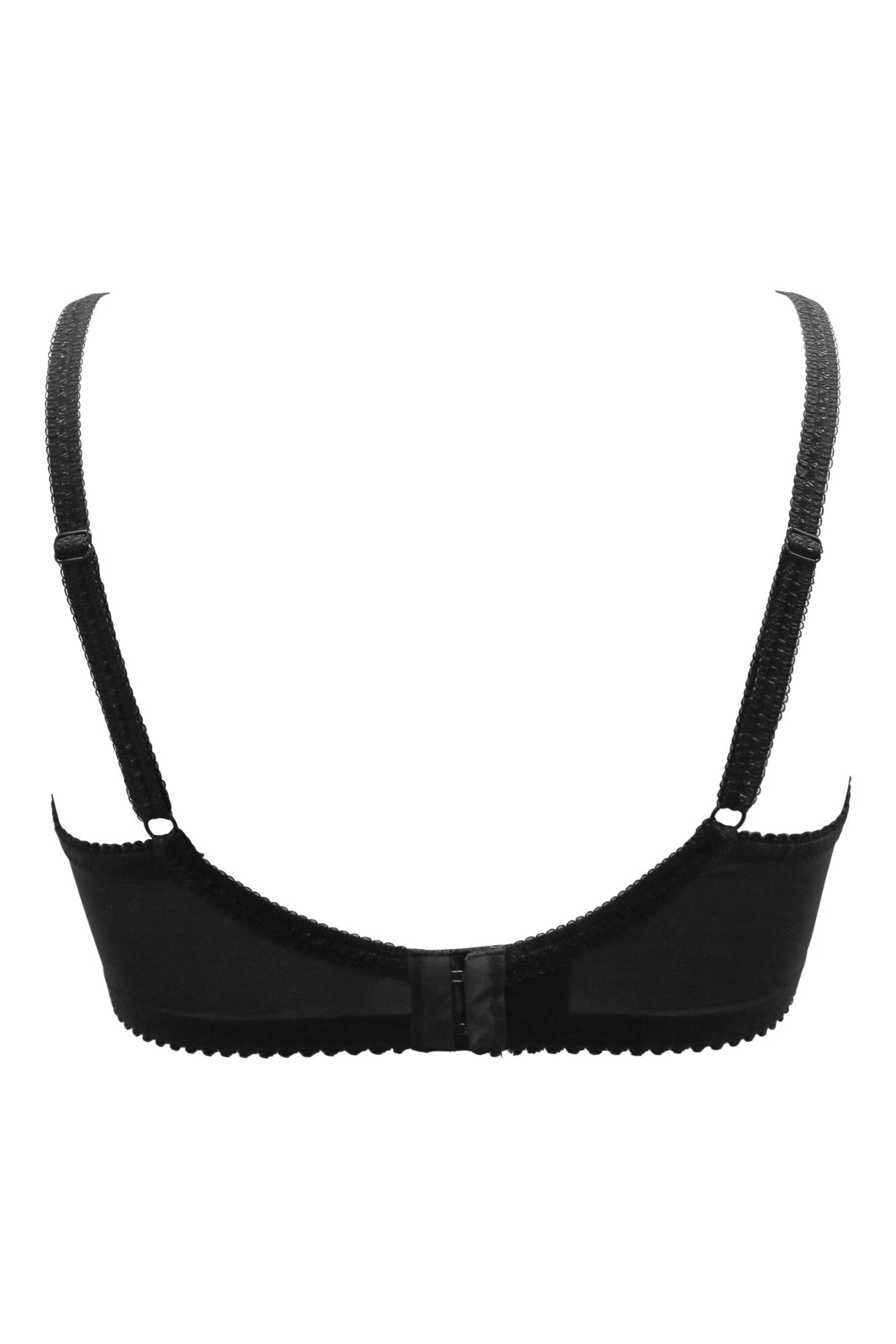 St Tropez Padded Balcony Bra - Black 7 St Tropez Padded Balcony Bra - Black - Image 5