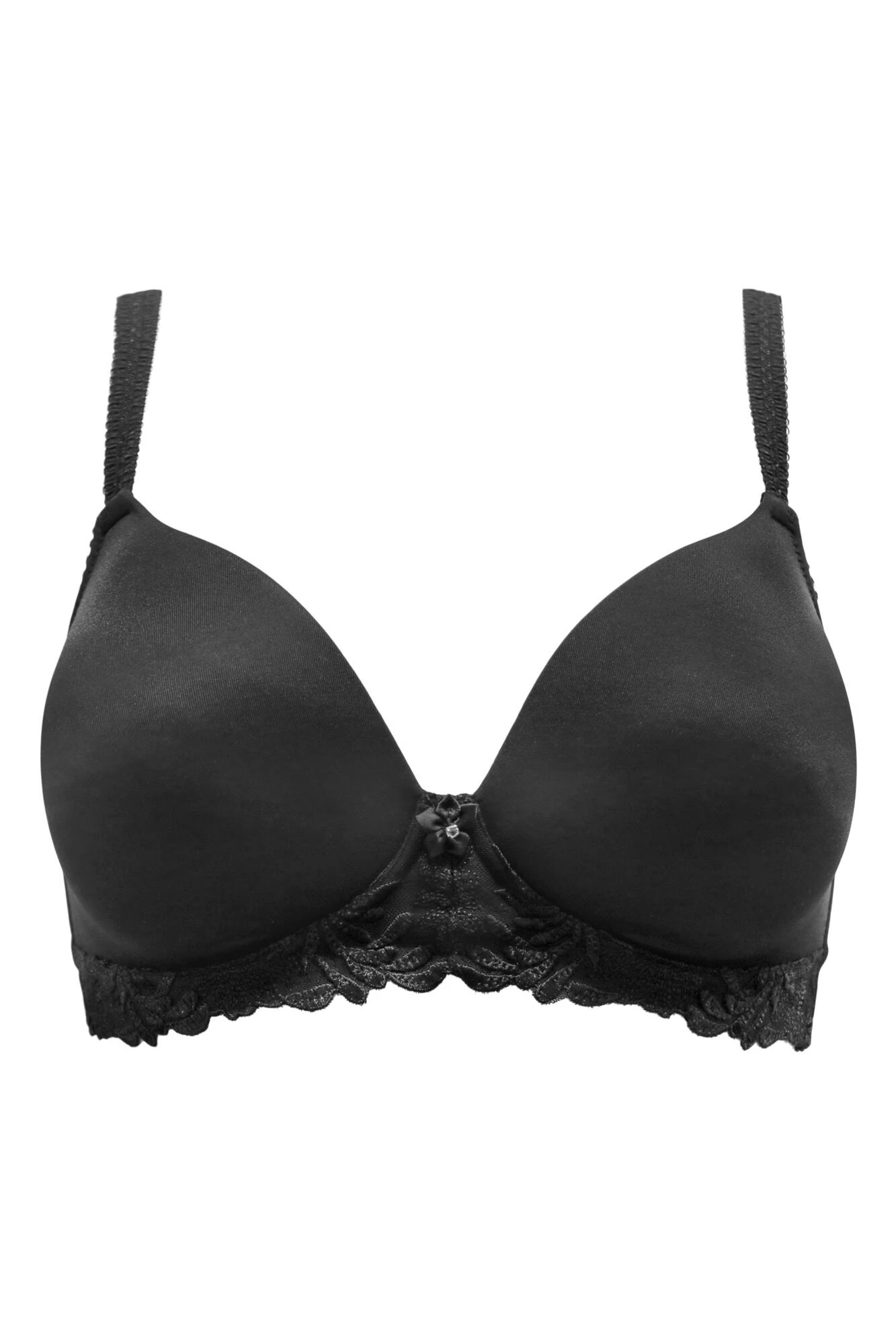 St Tropez Padded Non-Wired T-Shirt Bra - Black 6 St Tropez Padded Non-Wired T-Shirt Bra - Black - Image 4