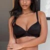 St Tropez Padded Non-Wired T-Shirt Bra - Black -Sultry Curve 319012 20230721153900