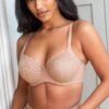 Rebel Underwired Side Support Bra - Almond 2 Rebel Underwired Side Support Bra - Almond -Sultry Curve 319070 20230725150600