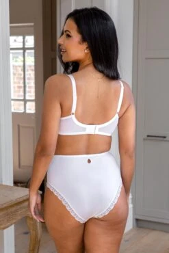 Rebel Underwired Side Support Bra - White -Sultry Curve 319083 20230725150600