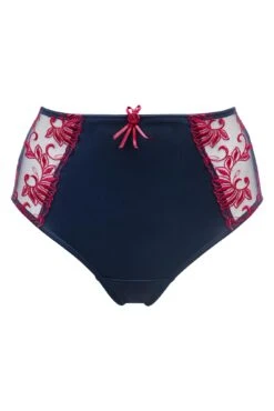 Imogen Rose Embroidered Brief - Navy/Raspberry 10 Imogen Rose Embroidered Brief - Navy/Raspberry -Sultry Curve 319396 20230728090500