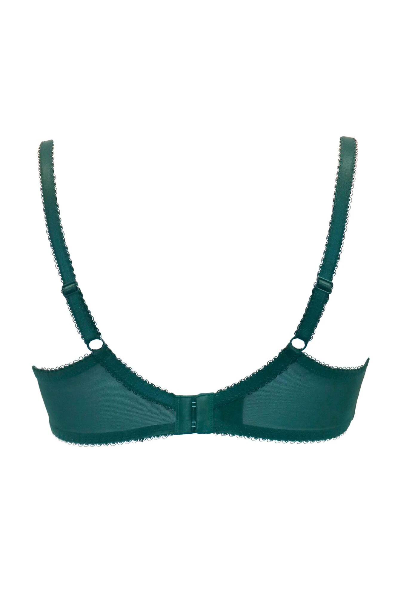 Flora Lightly Padded Underwired Bra - Forest 8 Flora Lightly Padded Underwired Bra - Forest - Image 6