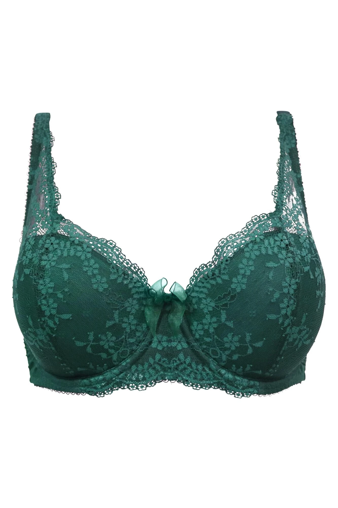 Flora Lightly Padded Underwired Bra - Forest 7 Flora Lightly Padded Underwired Bra - Forest - Image 5