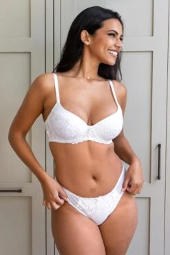 St Tropez Padded Balcony Bra - White 9 St Tropez Padded Balcony Bra - White -Sultry Curve 319924 20230803105200