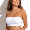 Free Spirit Strapless Underwired Top. - White -Sultry Curve 320106 20230814125400