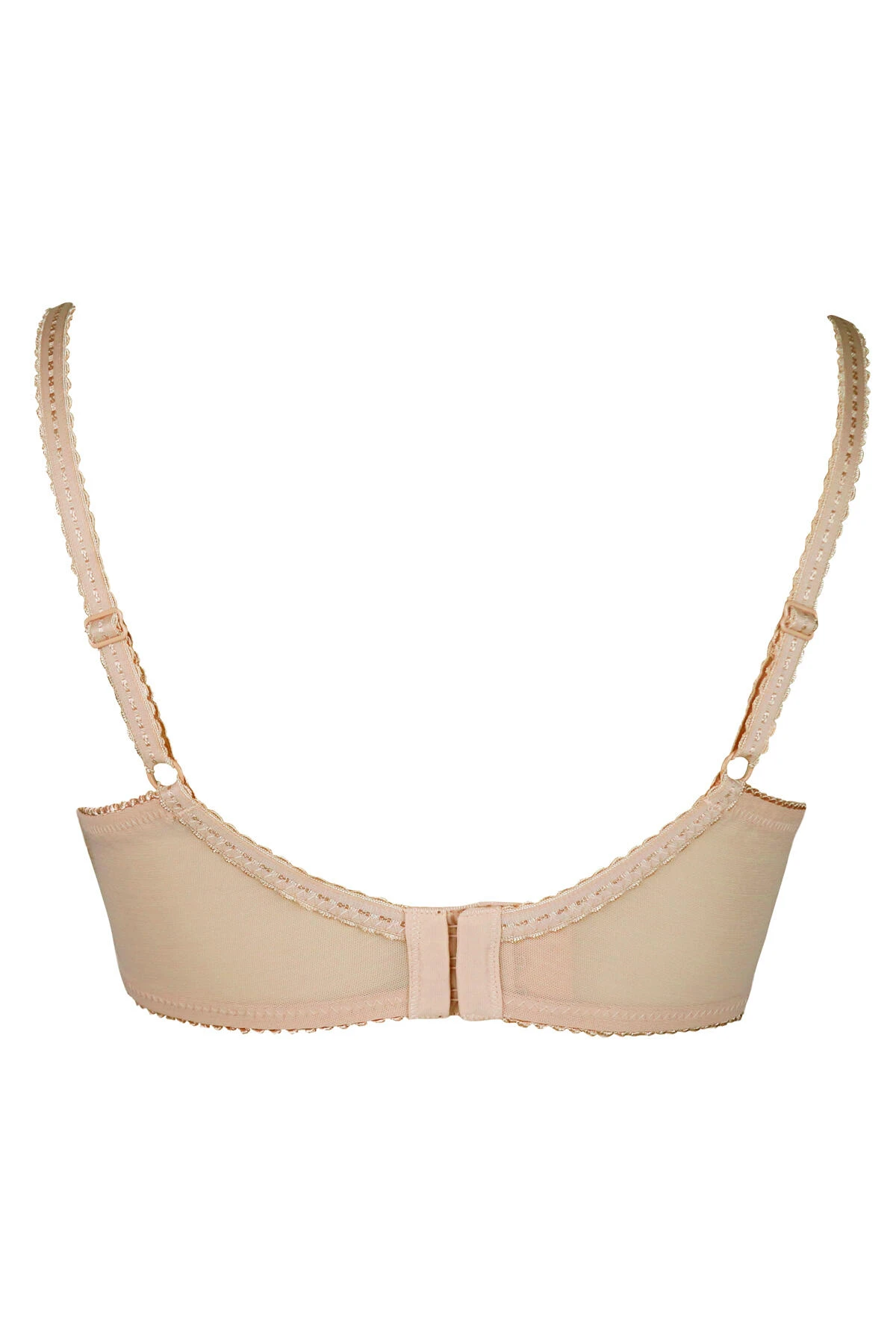 Sofia Lace Embroidered Side Support Bra - Latte 9 Sofia Lace Embroidered Side Support Bra - Latte - Image 7