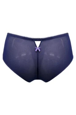Amour Shorty - Navy/Lavender -Sultry Curve 321032 20230829100600