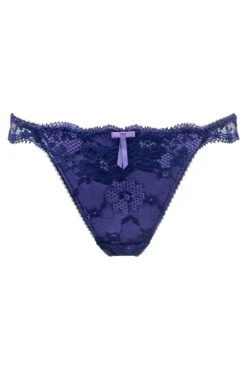 Amour Brazilian Brief - Navy/Lavender 10 Amour Brazilian Brief - Navy/Lavender -Sultry Curve 321221 20230822165100