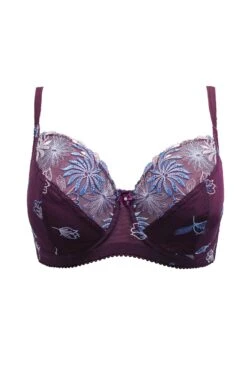 St Tropez Full Cup Bra - Purple/Blue -Sultry Curve 321600 20230824142100