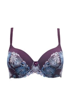 St Tropez Padded Balcony Bra - Purple/Blue 14 St Tropez Padded Balcony Bra - Purple/Blue -Sultry Curve 321698 20230904095300