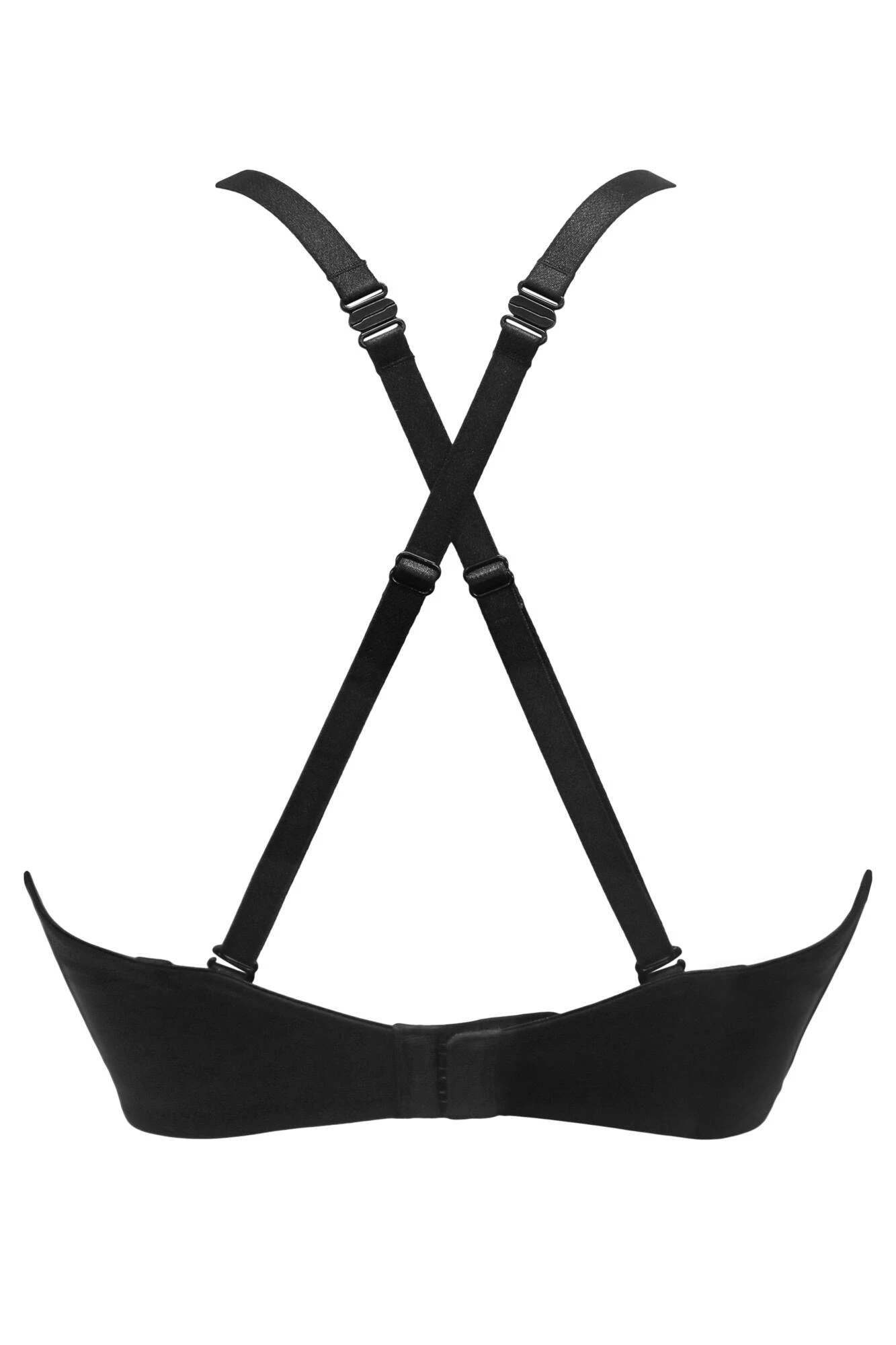 Definitions U Wire Plunge Low Back Push Up Bra - Black 10 Definitions U Wire Plunge Low Back Push Up Bra - Black - Image 8