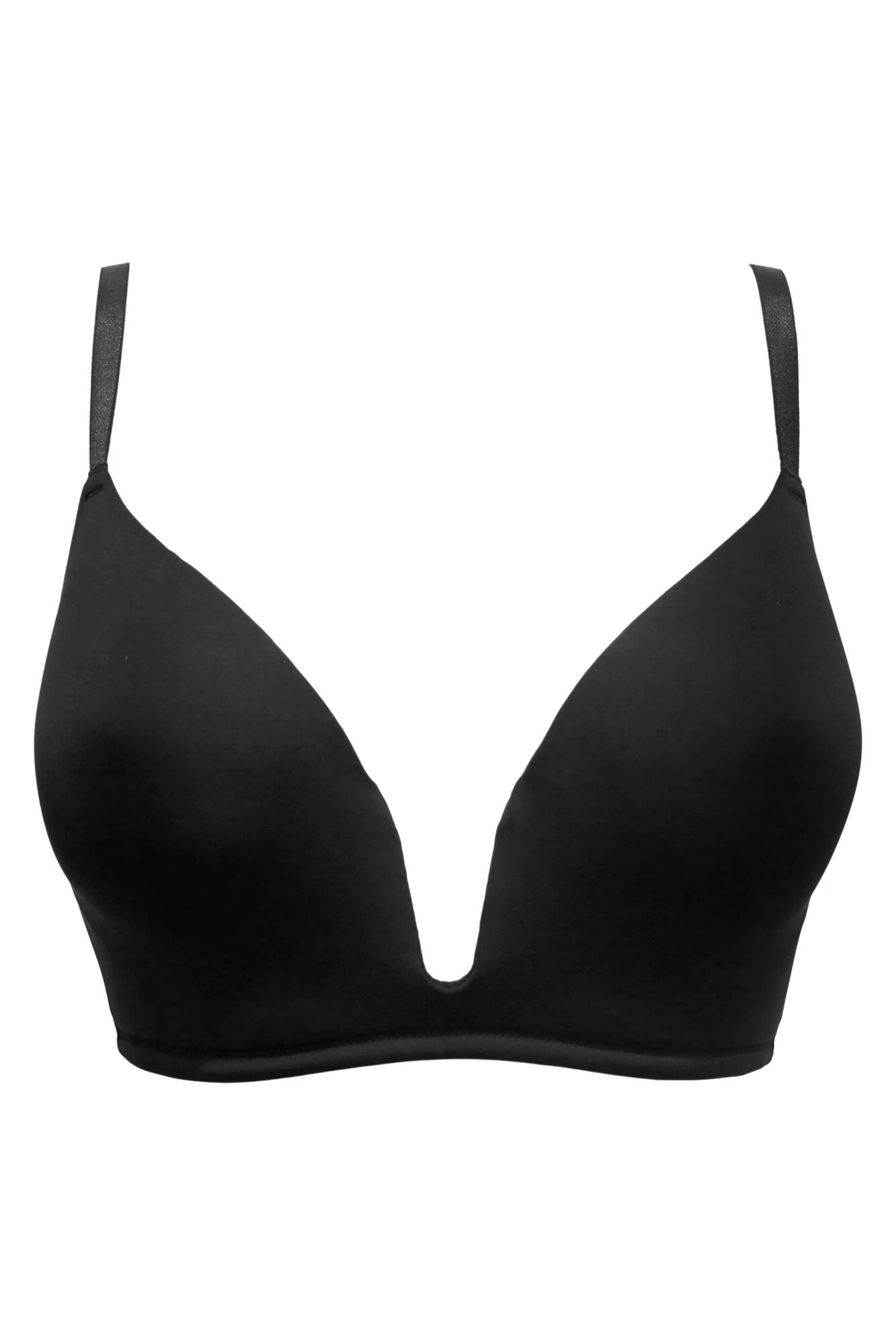 Definitions U Wire Plunge Low Back Push Up Bra - Black 8 Definitions U Wire Plunge Low Back Push Up Bra - Black - Image 6